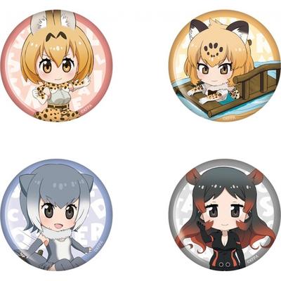 Kemono Friends Kemono Friends Набор значков-пинов Nendoroid Plus Саванна Джунгли