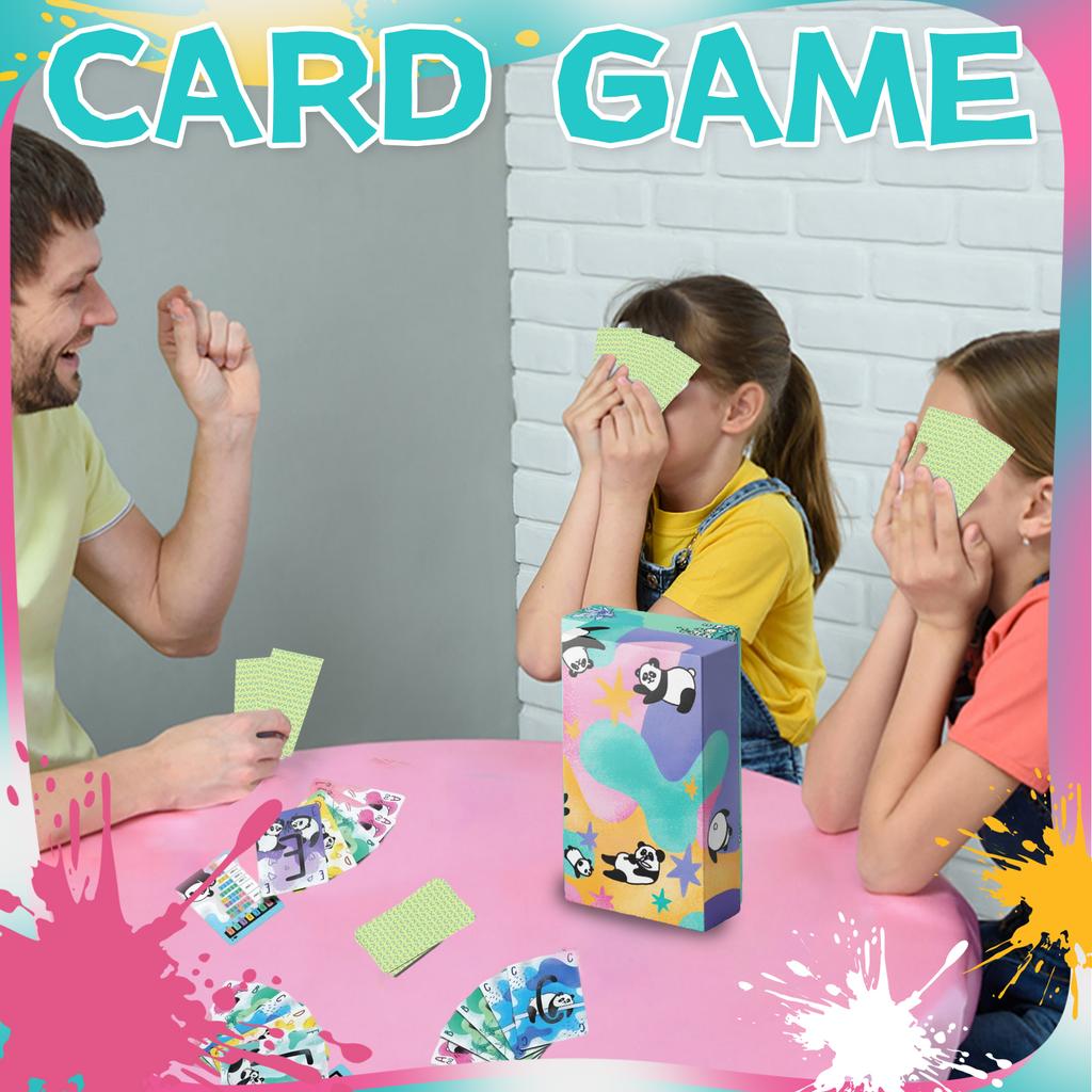 Winter Family Party Gathering -  Board Game - Small Box Card Game, Suitable For Adults And Families - Hand-operated - Can Be Put In A Pocket! - 15 Mi