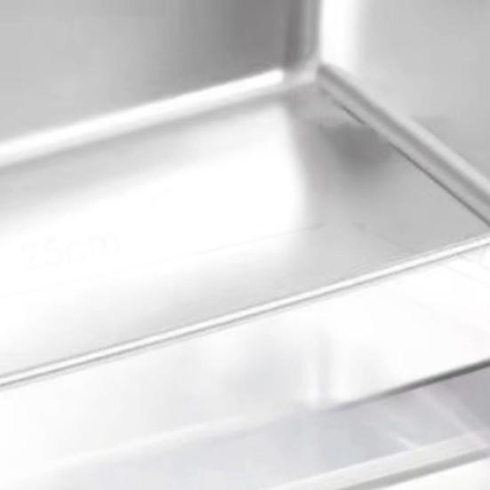 Контейнеры для еды из нержавеющей стали с крышками, прямоугольный контейнер для приготовления пищи для хранения в холодильнике