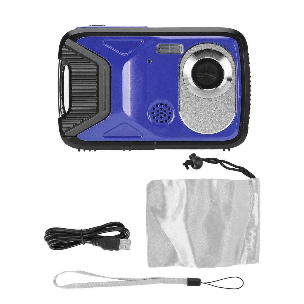 Underwater Camera 2.8 Inch TFT HD Screen 21MP 1080P Face Detection Panoramic Shot Shakeproof 16.4ft
