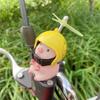 Propeller Little Pink Pig Ornaments Propeller Helmet Car Duck With Helmet  Motorcycle