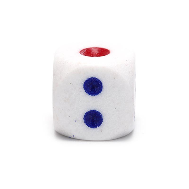 10Pcs Six Sided Square Opaque 10Mm D6 Dice Portable Table Games Tool