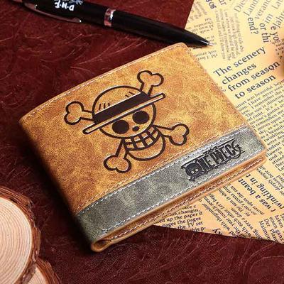 Кошелек для студента в стиле аниме из мультфильма One Piece Chopper Cool Brown Billfold PU Wallets Casual Leather Wallets