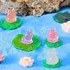 Mini Miniature Glow At Night Mini Frog New Frog Ornaments