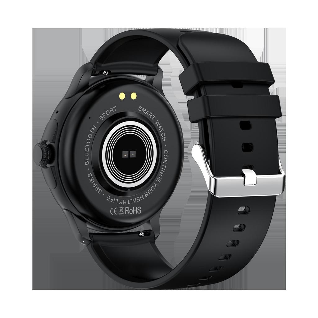 «Умные часы HK49: Bluetooth-вызовы, AMOLED-дисплей, HD-голосовое управление, NFC, обновления погоды, музыка, пульсометр