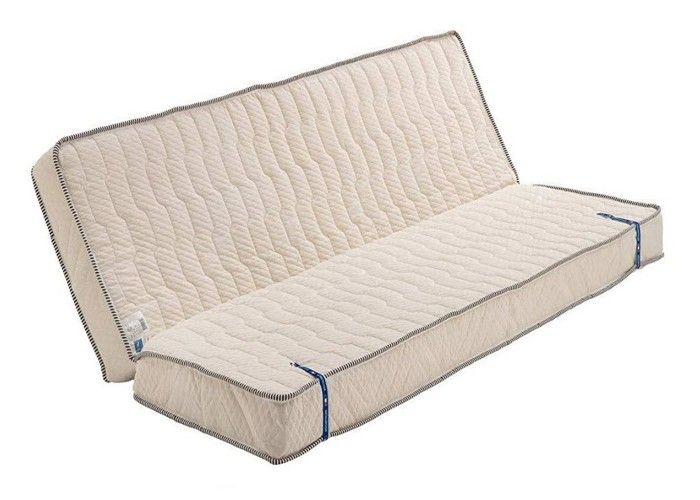 Literie -Matelas Trs Ferme Pour Clic Clac 140x200 cm epaisseur 20 cm Oreiller Visco - Dim Assise 70 cm - 7 zones de Confort - Dhouss