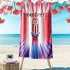 Stoke City F.C Beach Towel, Large Soft Quick Dry Towel for Beach Camping Swimming