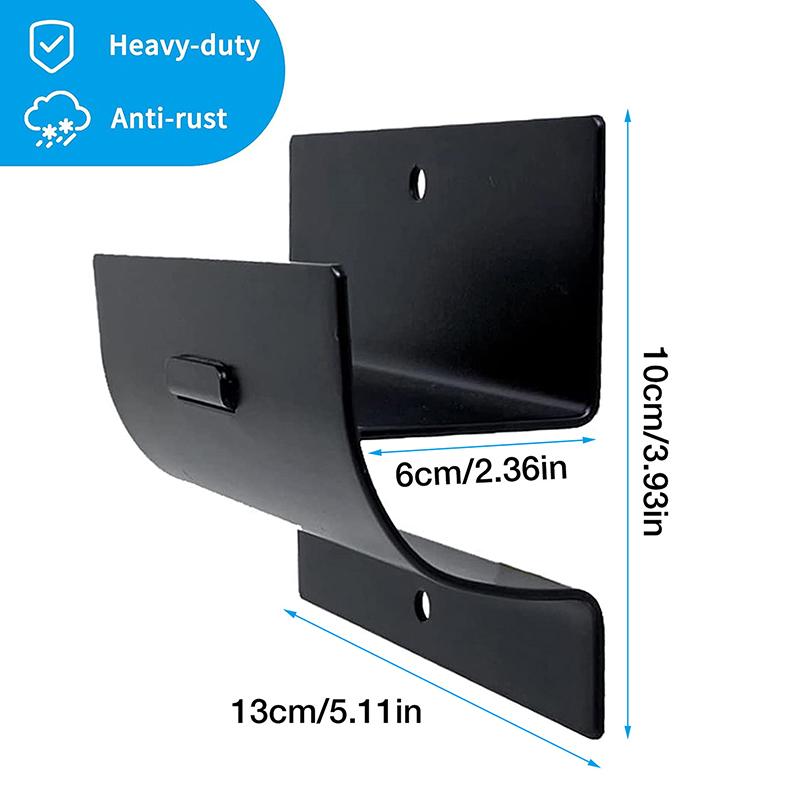 Вешалка для триммера, усиленная, настенная, для лестницы, прочный крюк для лестницы, крюк на стену гаража для кабелей, садовых инструментов, электроинструмента