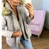  Women  Fashion Winter Warm Military Hooded Jacket Casual Faux  Outwear