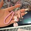 Cartoon Ear Pick & Nail Clipper Keychain Set - Cute Bestie/Couple Accessories.