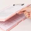 Многофункциональный блокнот для записей А4 Папка-доска Зажим для контрольной бумаги Коробка для хранения Органайзер