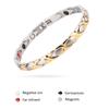Женские и мужские стильные титановые стальные магниты для здоровья германиевый браслет ювелирные изделия