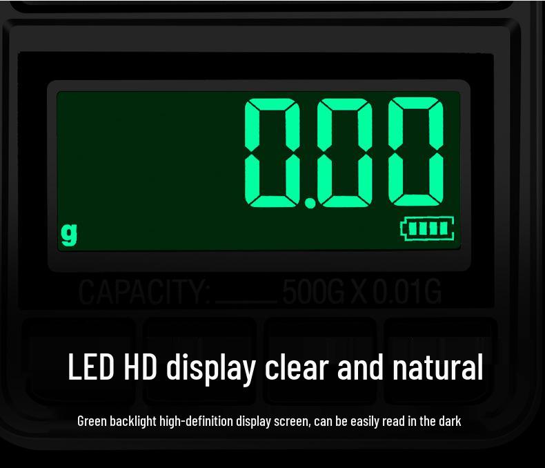 USB Portable Jewelry Scale 0.01g Precision Palm Pocket Balance