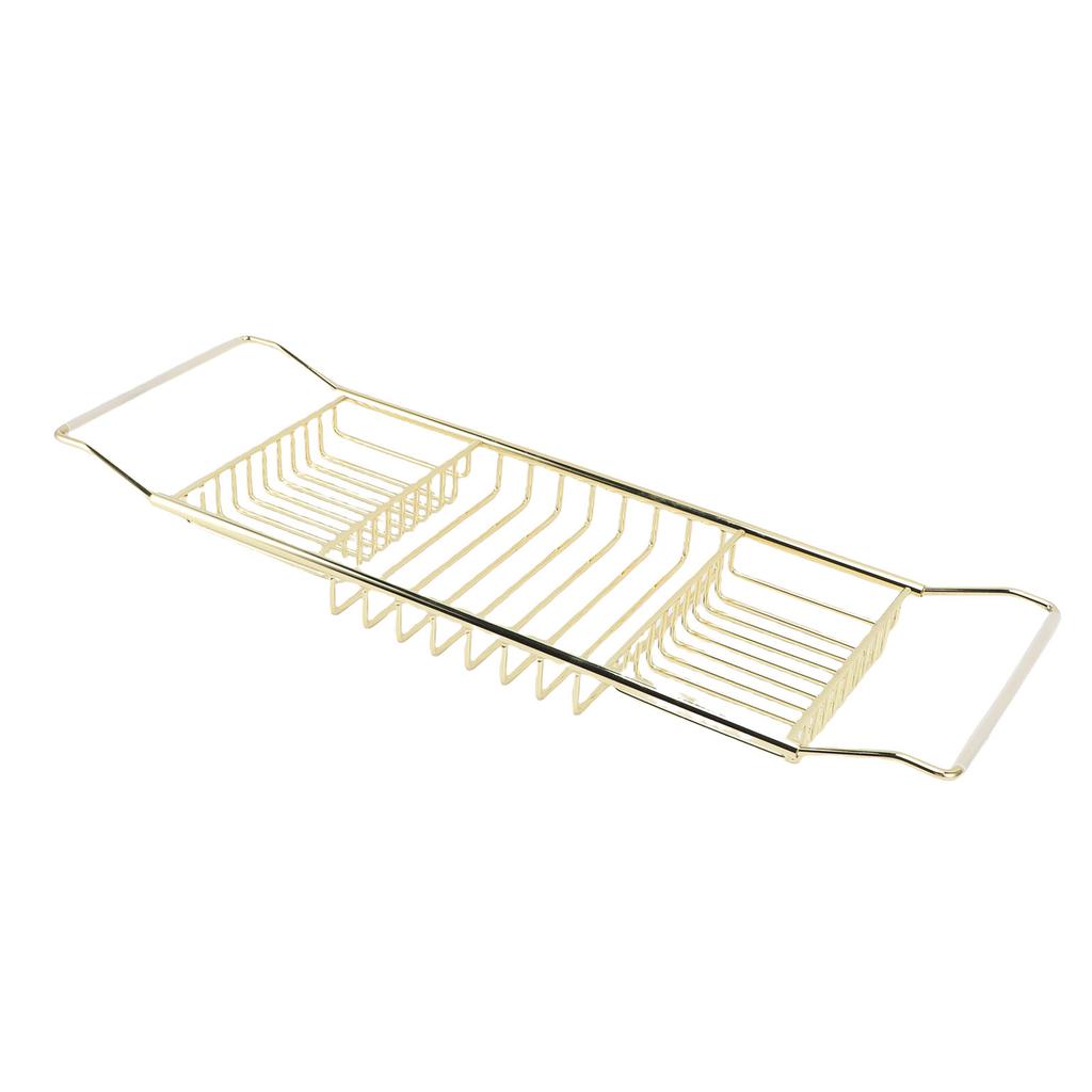 Поднос для ванны Раздвижной поднос для душевой кабины из нержавеющей стали для роскошной ванны Аксессуары для ванной комнаты