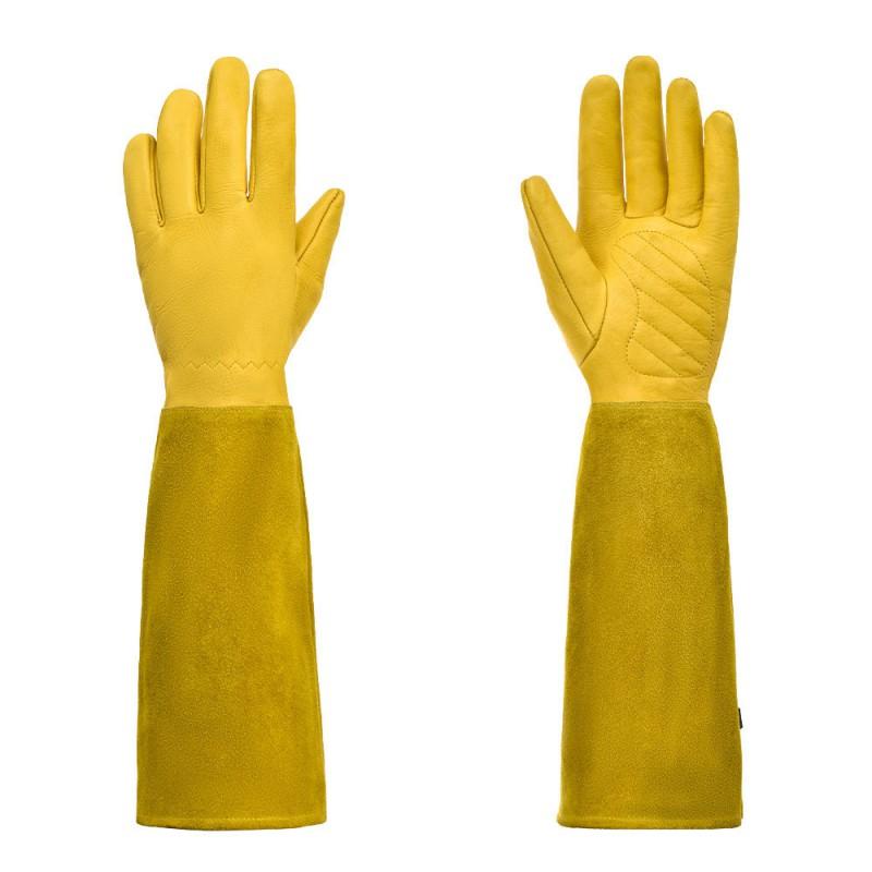 Heat Resistant Gardening Gloves Breathable Sheepskin Work Planting Floral Arrangement