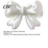 Shiny Bow Keychain Decor 3D Printed Silky Keychain, Satin Ribbon Bag Charm Pendant, Cute Glossy Personalized Backpack Accessory for Purse Zipper,