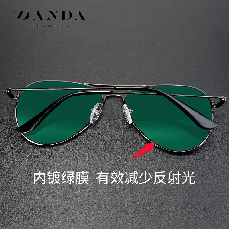 New concave sunglasses S30Green-coated anti-glare reflective driving sunglasses