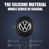 Для VOLKSWAGEN VW Для Volkswagen VW Polo Beetle Golf CC Touareg Passat 8 шт. Автомобильные противоударные накладки на двери Багажник Силиконовые Утолщенные Так