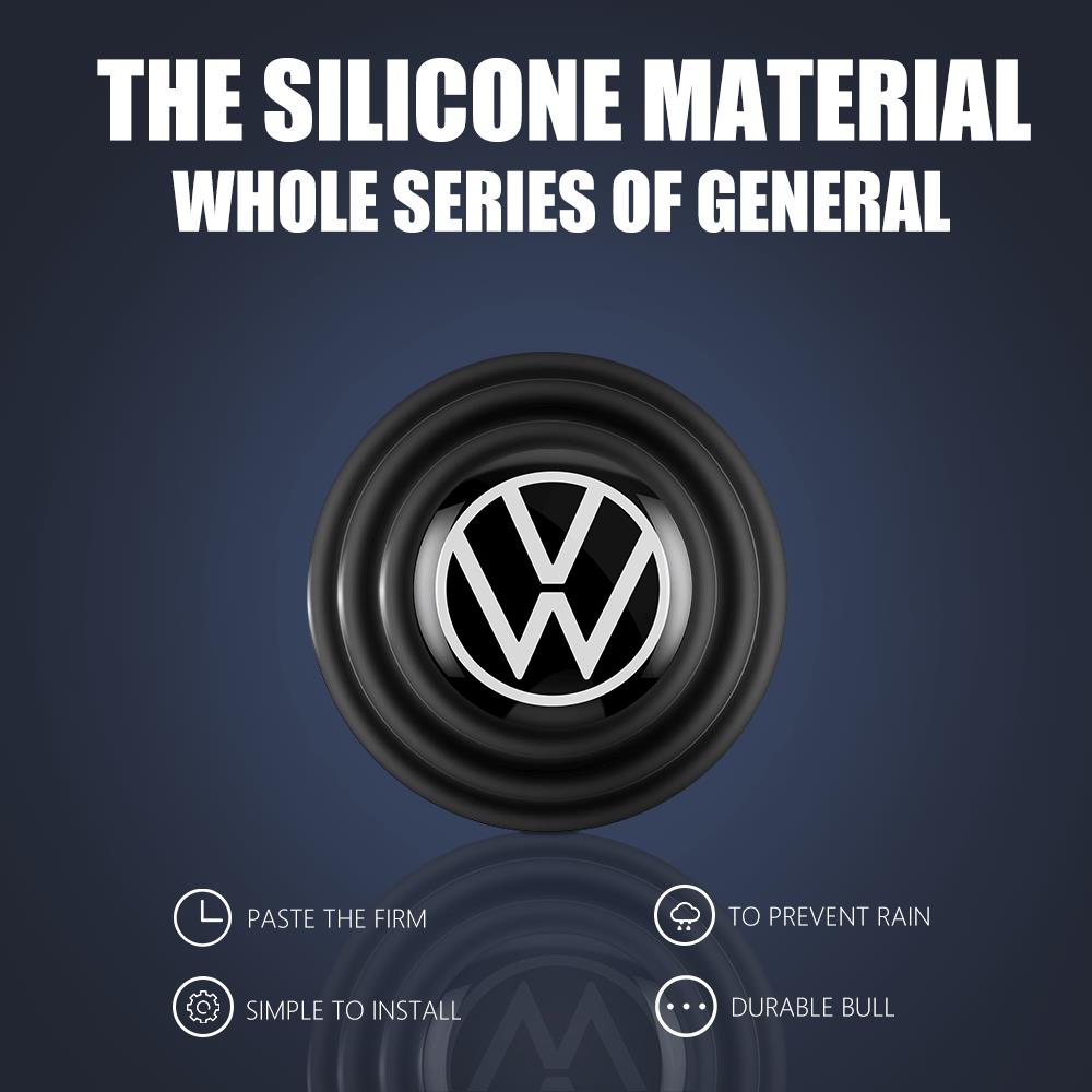 Для VOLKSWAGEN VW Для Volkswagen VW Polo Beetle Golf CC Touareg Passat 8 шт. Автомобильные противоударные накладки на двери Багажник Силиконовые Утолщенные Так