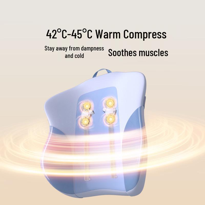 MIAOJIE 3D Ergonomic Back Massage Cushion CN plug (adapter included)