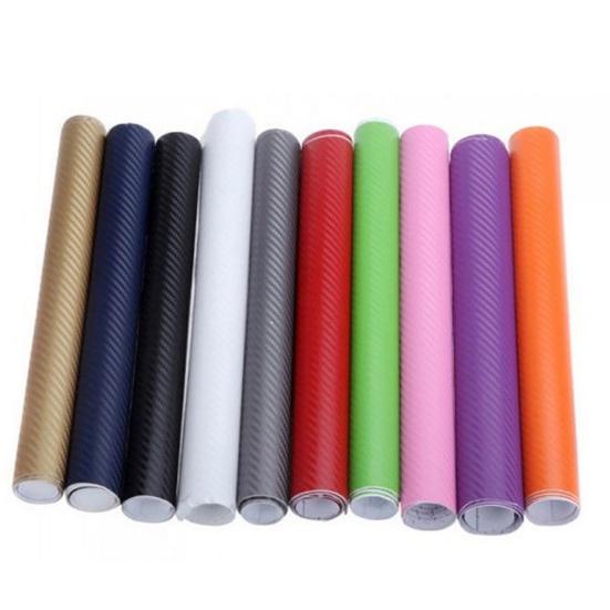 Наклейка под карбон для тюнинга внутренних поверхностей обшивки автомобиля