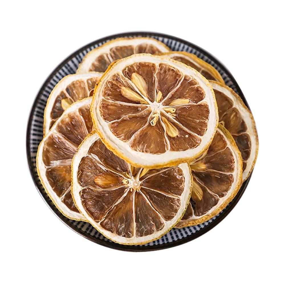 Сушеные ломтики лимона Фруктовый чай Напиток с натуральным лимонным вкусом Смесь для здорового освежения