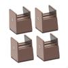 4 Pieces Bed Risers Furniture Lifts Shockproof Anti Slip Chair with