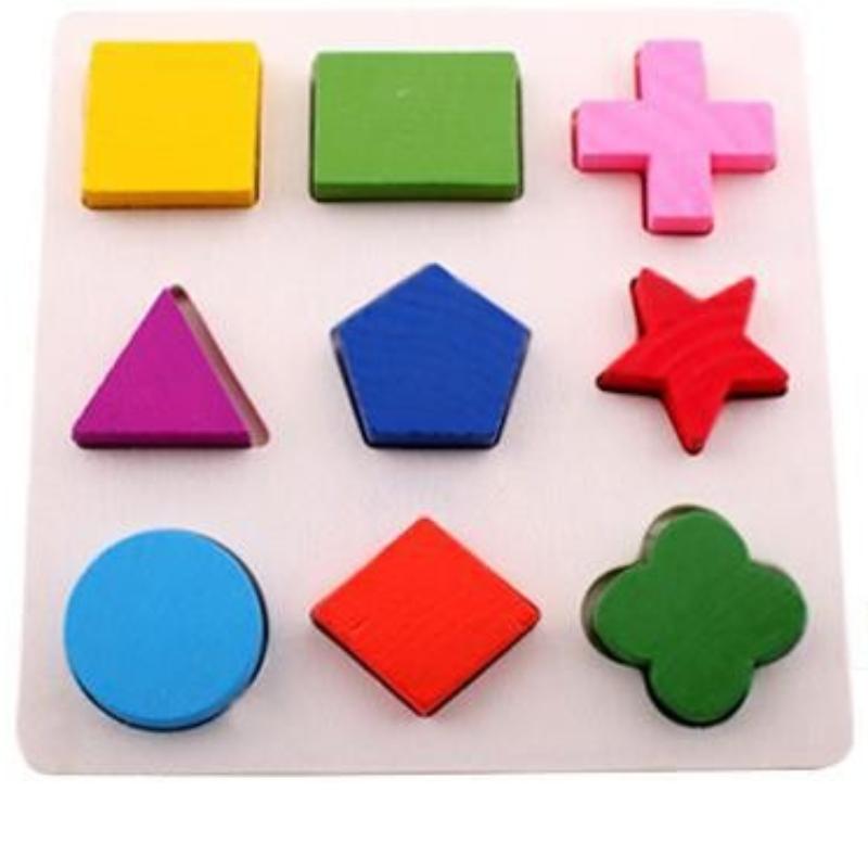 Деревянная доска-головоломка для сортировки фигур, развивающие игрушки для малышей, раннее обучение, геометрическая сортировочная доска для детей в возрасте 1-3 лет