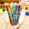 Creative Cartoon Multi-Color Ballpoint Pen Set - 4 Pens with Free Shipping