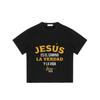 Jesus Is The Way The Truth and The Life John 146 Religious Christian Bible Verse Graphic Print Casual Wear for Men Women Daily Wear Church Outfit