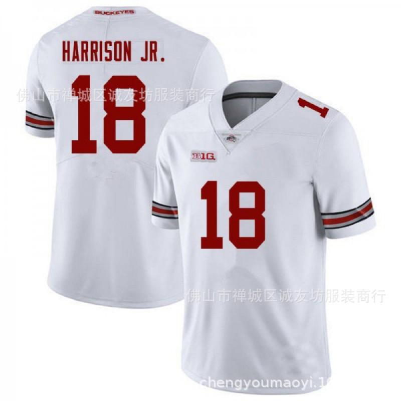 NCAA Ohio State Buckeyes 18 HARRISON JR. Баскетбольная форма Мужская Спортивная Командная форма