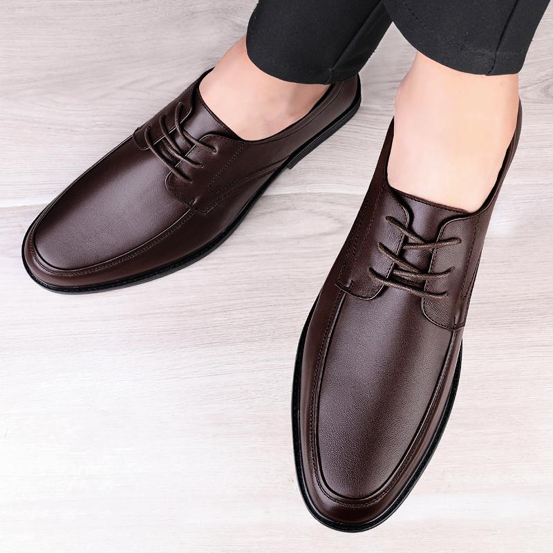 Мужская обувь Кожаная новая спортивная обувь Корейская версия Мужская повседневная обувь Мужская модная обувь Мужская обувь для доски