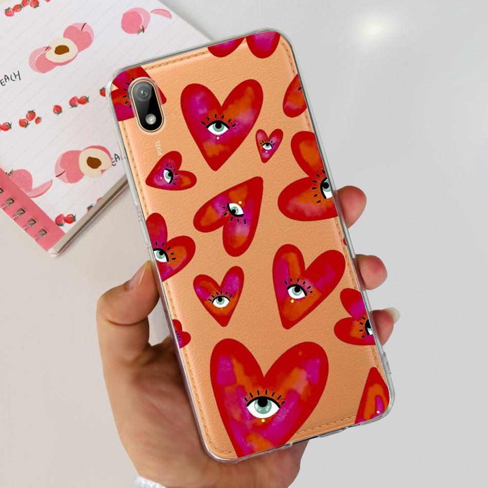 For Huawei Y5 2019 Phone Case Huawei Y5 (2019) AMN-LX9 LX1 LX2 LX3 Fashion Painted Soft Silicone TPU Slim Back Cover