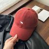 Stylish Simple Polar Bear Embroidery Versatile Baseball Cap Female Spring Summer Couple Vintage Shade Cap
