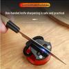 Compact Kitchen Suction Cup Knife Sharpener with Tungsten Steel Dual-Sided Whetstone