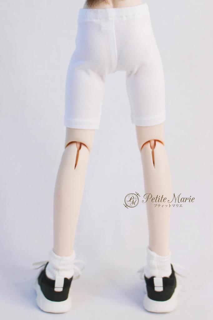 Petite Marie Scale MDD Совместимая длина Фитнес Повседневный 40см BJD Кукольная одежда 1/3 3/4 Леггинсы, Белый, Гетры, Брюки, Леггинсы, Брюки, Брюки,
