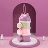 3/4Layer Portable Baby Food Storage Box Cartoon Milk Powder Dispenser for Toddlers, Snack Container for Infants, Kids Lunch Box