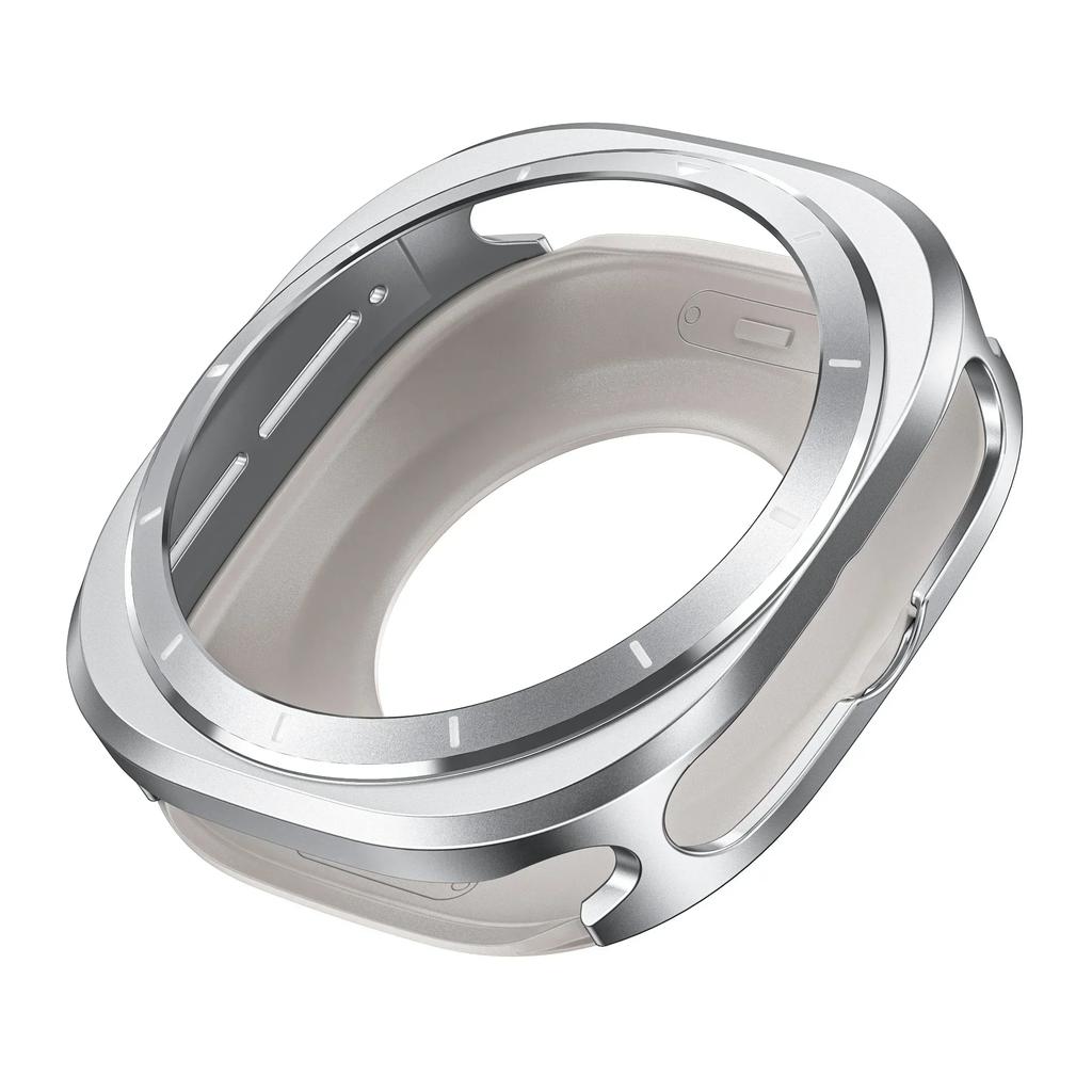 Роскошный алюминиевый чехол для Samsung Galaxy Watch Ultra 47 мм Металлическая крышка Защитная пленка для экрана для samsung galaxy 7 ultra 47 Аксессуары