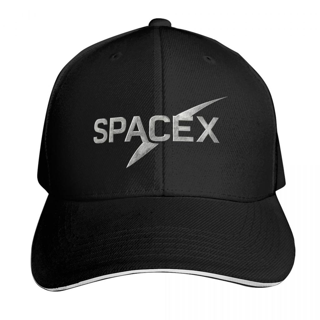 Кепка с логотипом Spacex Модная Повседневная Бейсболка Регулируемая Кепка Хип-Хоп Летняя Унисекс Бейсболки