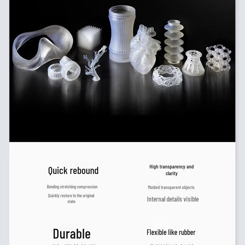 Formlabs Эластичная смола 50A V2 для Form 4, штекер CN (адаптер в комплекте)