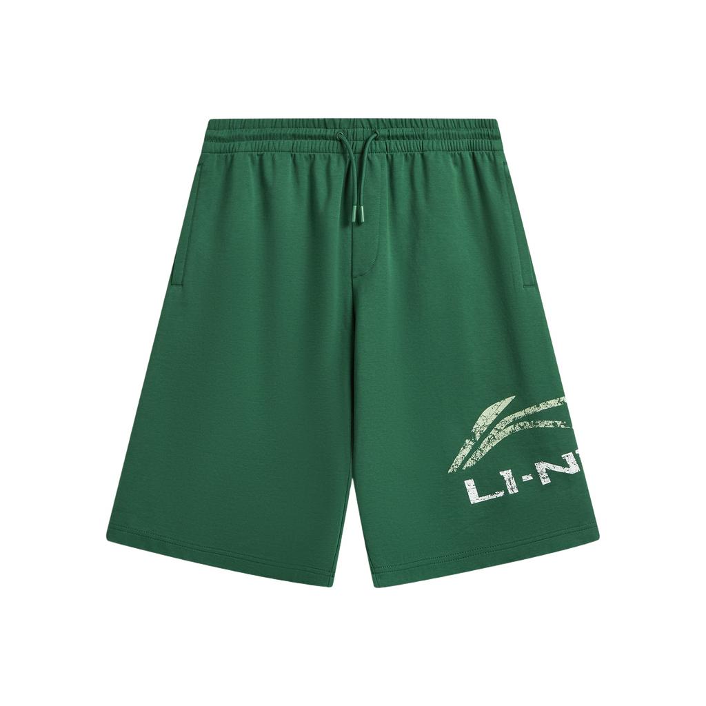 Li Ning Спортивный стиль Быстросохнущие Прохладные Антибактериальные С логотипом Повседневные Шорты Мужские шорты AKSW233-5