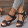 Summer Woman Sandals Shoes Soft Shoes Woman Plus Size Sandals Woman Wedge Walking Shoes Elegant Footwear Female Women Sandal