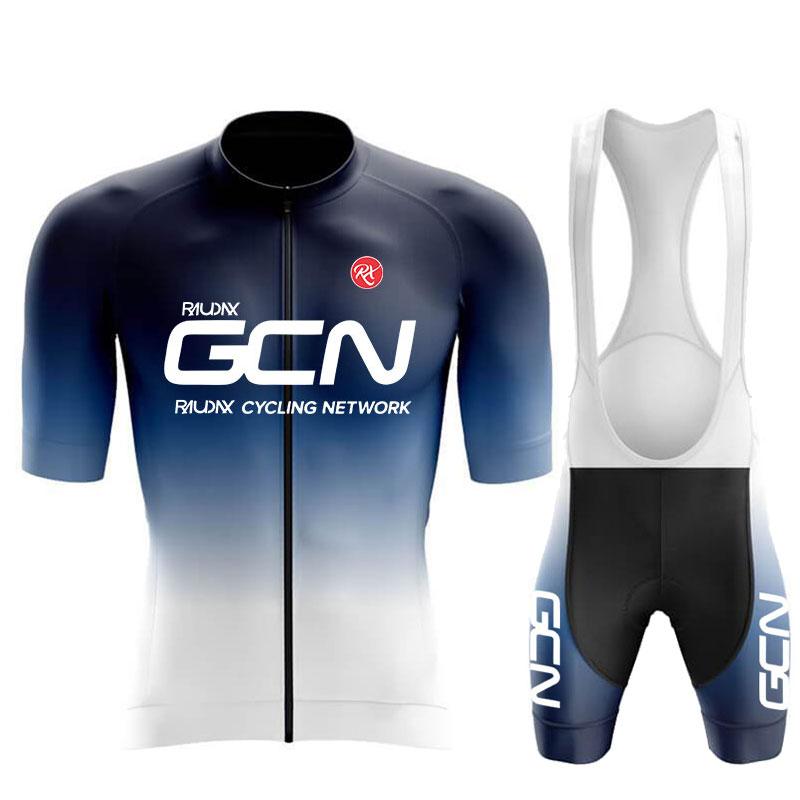 2024 RAUDAX GCN летняя одежда для велоспорта на шоссейном велосипеде, мужская джерси с короткими рукавами для велоспорта, триатлона, горного велосипеда, спортивных велокостюмов