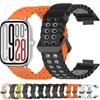Ремешок для Redmi Watch 6 5 4 Силиконовый браслет для Xiaomi Mi Band 8/9 Pro Ремешок Correa Спортивный браслет Запасной аксессуар