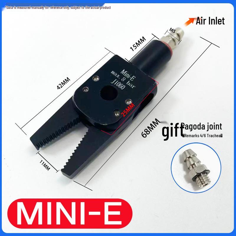 Mini Sprue Gripper for Injection Molding: J1060/J1080 Pneumatic with Detection (A/B/C/E).