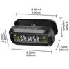 Tire Pressure Monitoring System Solar TPMS Temperature Warning Fuel Save Car Tyre Pressure Monitor Tyre Pressure Alarm With 4 External Sensors