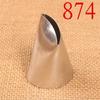 #874 Large Size Rose Flower Stainless Steel Icing Piping Cake Nozzles Cream Decoration Pastry Tips Cake Dessert Decorators Tool