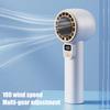 Mini Handheld Fan with Brushless Motor Digital Display 100 Speeds Strong Airflow Rechargeable Portable Personal Fan