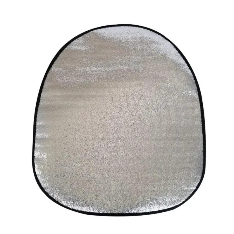 Car Steering Wheel Anti-Heat Sun Shade Cover Sunscreen Insulation Cover Foldable Sun-proof Anti-UV Protect Parasol Shield