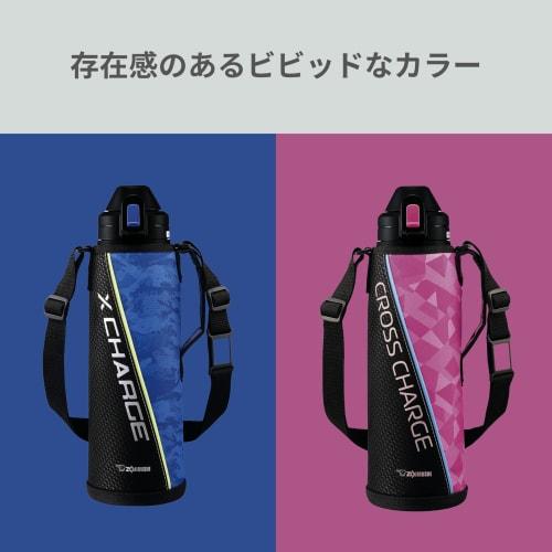 Zojirushi Mahobin Cool Bottle Water Bottle 1.55L Sports Type Amazing Cold Retention Power Durable Pouch Sports Drink OK Meisai Blue SD-AJ15-AZ